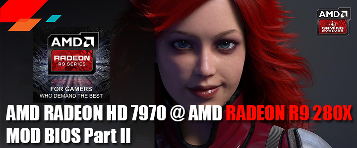 AMD RADEON HD 7970 @ AMD RADEON R9 280X MOD BIOS Part2