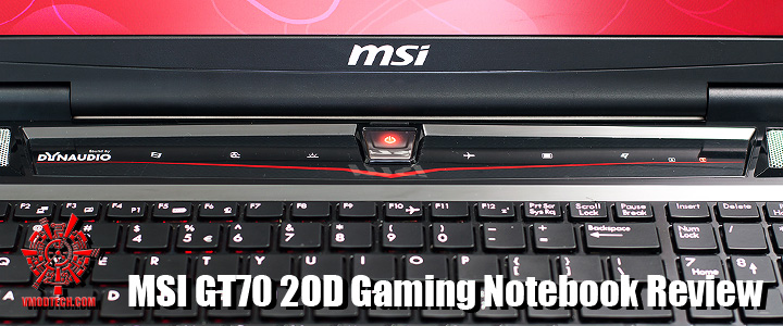 MSI GT70 2OD Gaming Notebook Review