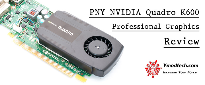 Professional Graphics PNY NVIDIA Quadro K600 Review