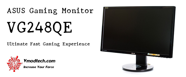 ASUS Gaming Monitor VG248QE Ultimate Fast Gaming Experience