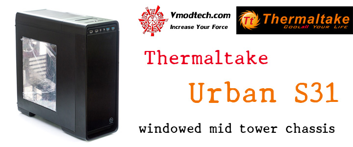 UNBOXING Thermaltake Urban S31 windowed mid tower chassis