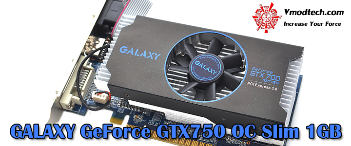 GALAXY GeForce GTX750 OC Slim 1GB