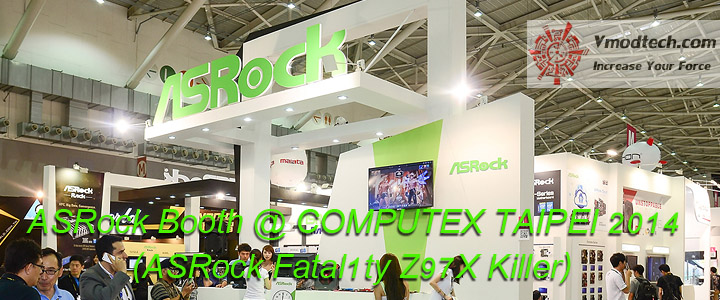default thumb ASRock Booth @ COMPUTEX TAIPEI 2014 (ASRock Fatal1ty Z97X Killer)