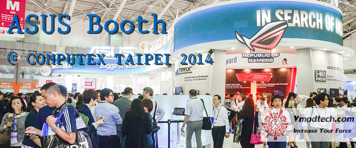ASUS Booth @ COMPUTEX TAIPEI 2014