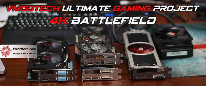 VMODTECH Ultimate Gaming Project: 4K Battlefield