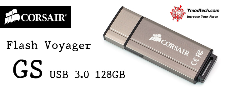 Corsair Flash Voyager® GS USB 3.0 128GB Flash Drive