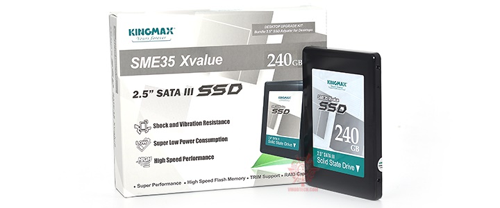 default thumb KINGMAX SME35 XValue 240GB SSD Review