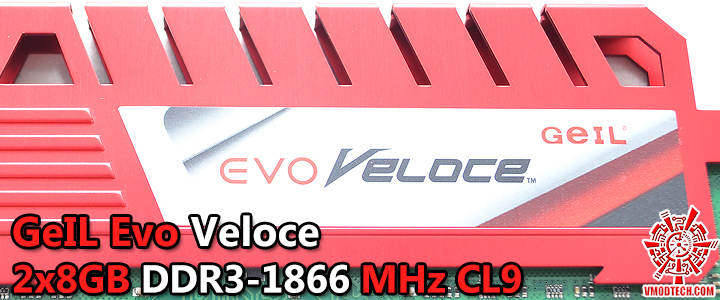 default thumb GeIL Evo Veloce 2x8GB DDR3-1866 MHz CL9
