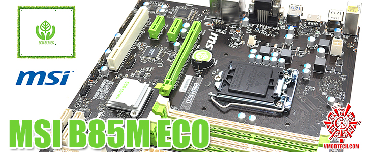 MSI B85M ECO Motherboard Review