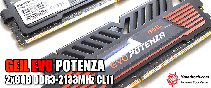 GEIL EVO POTENZA 2x8GB DDR3-2133MHz CL11