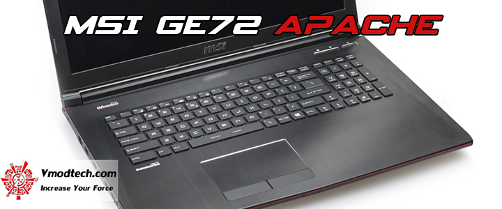 MSI GE72 Apache Gaming Notebook Review