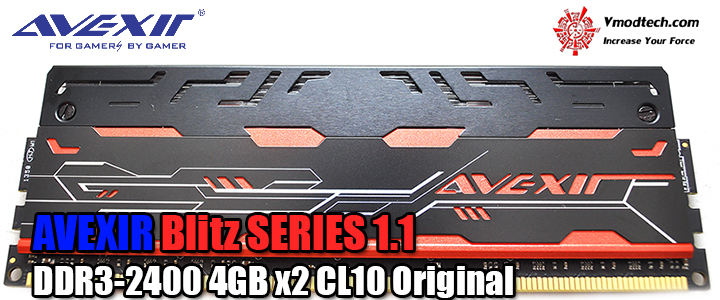default thumb AVEXIR Blitz SERIES 1.1 DDR3-2400 4GB x2 CL10 Original 