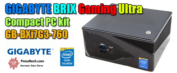 GIGABYTE BRIX Gaming Ultra Compact PC kit GB-BXi7G3-760 GIGABYTE BRIX Gaming Ultra Compact PC kit GB-BXi7G3-760