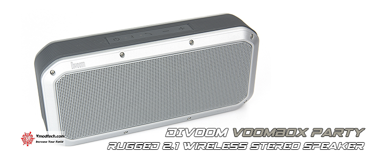 default thumb DIVOOM VOOMBOX Party Rugged 2.1 Wireless Stereo Speaker Review