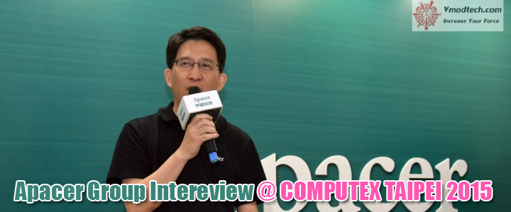 Apacer Group Intereview @ Computex Taipei 2015