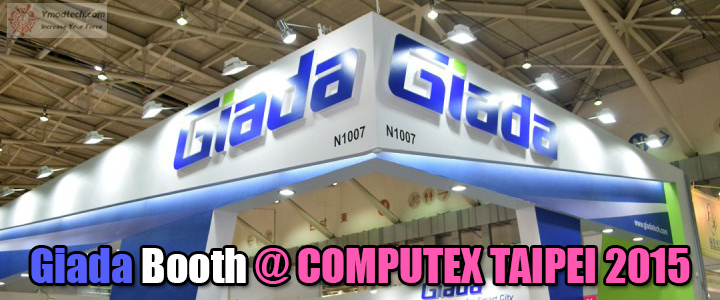Giada Booth @ Computex Taipei 2015