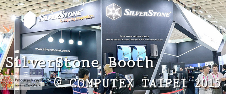 SilverStone Booth @ COMPUTEX TAIPEI 2015