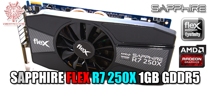 SAPPHIRE FLEX R7 250X 1GB GDDR5 