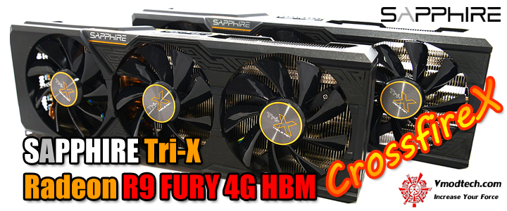 SAPPHIRE Tri-X Radeon R9 FURY 4G HBM CrossfireX