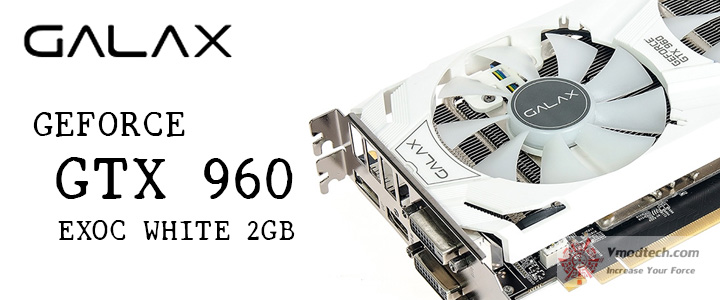 GALAX GEFORCE GTX 960 EXOC WHITE 2GB Graphics Card Review