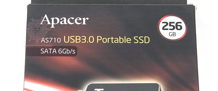 Apacer AS710 USB 3.0 Portable SSD 256GB