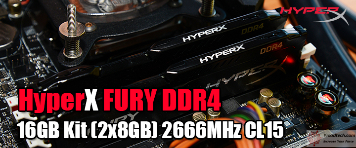 default thumb HyperX FURY DDR4 16GB Kit (2x8GB) 2666MHz CL15