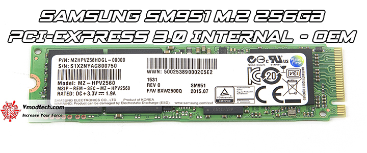 SAMSUNG SM951 M.2 256GB PCI-Express 3.0 Internal - OEM Review