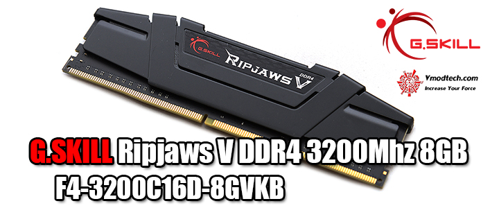 G.SKILL Ripjaws V DDR4 3200Mhz 8GB Review