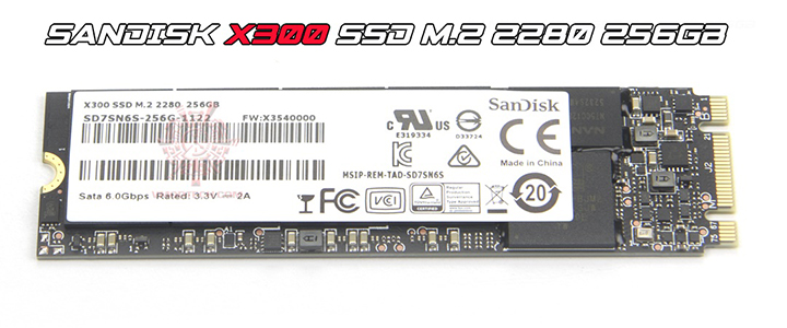 SANDISK X300 SSD M.2 2280 256GB Review