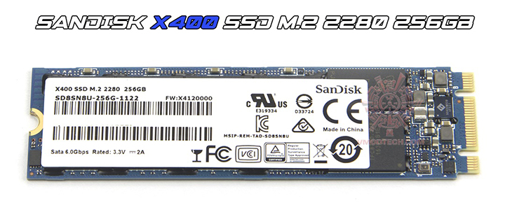 SANDISK X400 SSD M.2 256GB Review ,SANDISK X400 SSD M.2 2280 256GB : Test System (2/4)