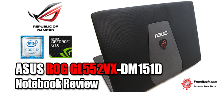 ASUS ROG GL552VX-DM151D Notebook Review