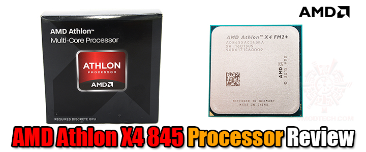 AMD Athlon X4 845 Processor Review 