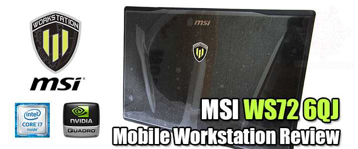 MSI WS72 6QJ - Mobile Workstation Review 