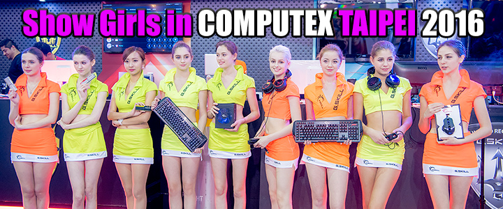 Show Girls in COMPUTEX TAIPEI 2016