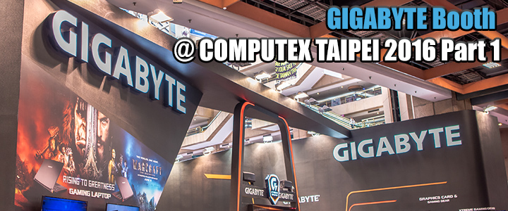 GIGABYTE Booth @ COMPUTEX TAIPEI 2016 Part 1