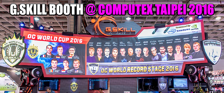 default thumb G.SKILL BOOTH @ COMPUTEX TAIPEI 2016