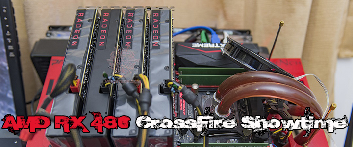default thumb AMD RADEON RX 480 3-Ways CROSSFIRE SHOWTIME