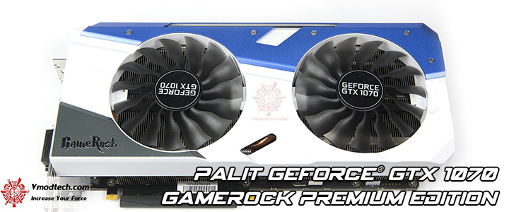 PALIT GeForce GTX 1070 GameRock Premium Edition Review