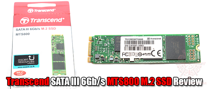 Transcend SATA III 6Gb/s MTS800 M.2 SSD Review 