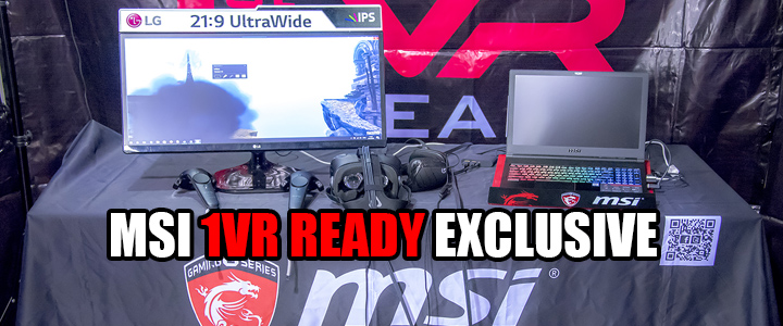 ภาพบรรยากาศงาน MSI 1VR READY EXCLUSIVE