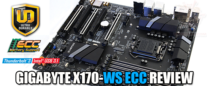 GIGABYTE X170-WS ECC REVIEW