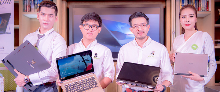 ภาพบรรยากาศงาน Acer เอเซอร์เปิดตัวพรีเมียมโน้ตบุ๊ค 4 รุ่น และรุ่นประหยัดสุดสวยอีก 1 รุ่น ในสไตล์ Just For You ภาพบรรยากาศงาน Acer เอเซอร์เปิดตัวพรีเมียมโน้ตบุ๊ค 4 รุ่น และรุ่นประหยัดสุดสวยอีก 1 รุ่น ในสไตล์ Just For You