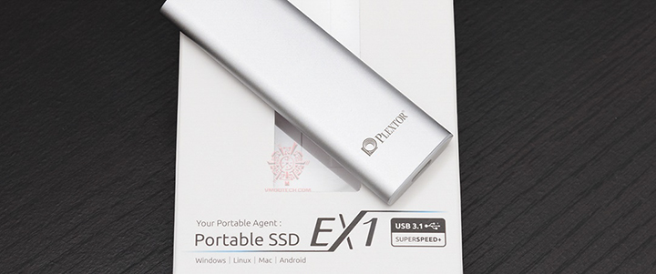 Plextor EX1 128GB Portable SSD USB 3.1 Gen 2 Review