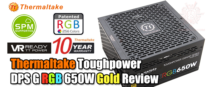 Thermaltake Toughpower DPS G RGB 650W Gold Review