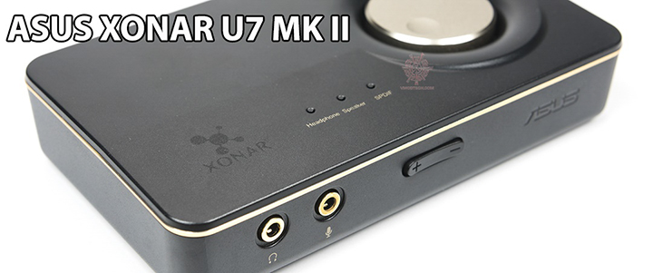 ASUS Xonar U7 MKII 7.1 USB Soundcard and Headphone Amplifier Review