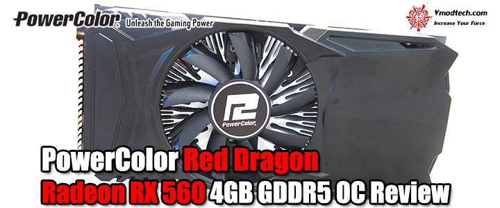 PowerColor Red Dragon Radeon RX 560 4GB GDDR5 OC Review