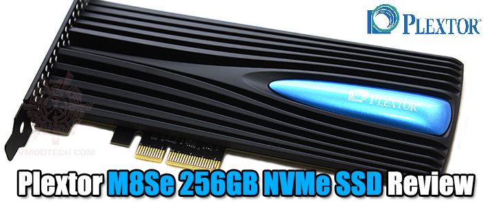 Plextor M8Se 256GB NVMe SSD Review