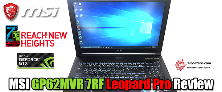 MSI GP62MVR 7RF Leopard Pro Review