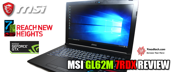 MSI GL62M 7RDX REVIEW MSI GL62M 7RDX REVIEW
