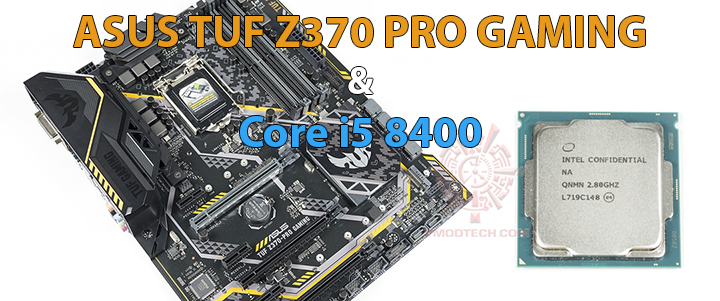 Intel Core i5 8400 & ASUS TUF Z370-PRO Gaming Review